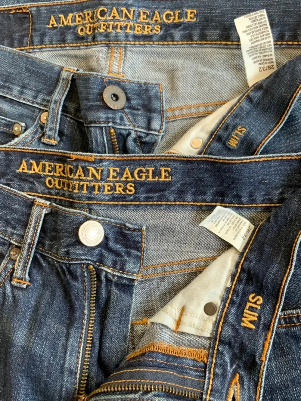 American Eagle Distressed Wash Slim Jeans Lot of (2)